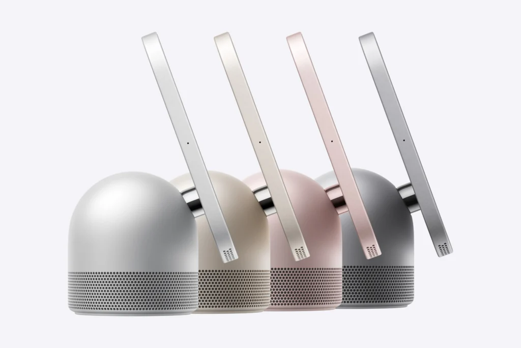 Apple HomeView in den vier Farben silver, starlight, rose pink und space gray