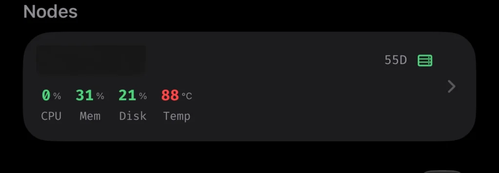 Monitoring-App zeigt 88 Grad bei 0 Prozent CPU-Last