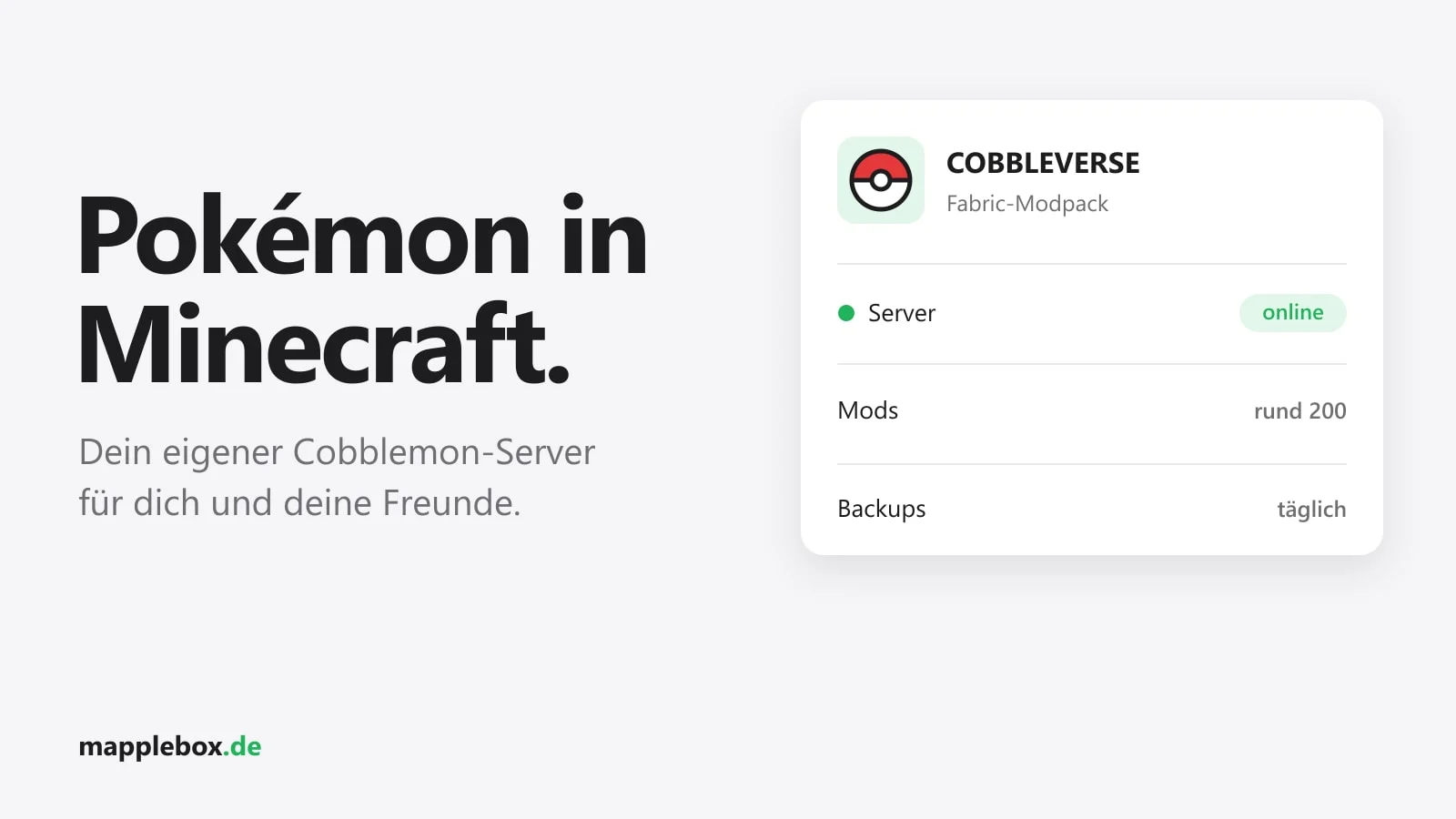 Cobblemon Server erstellen: COBBLEVERSE mit Pelican selbst hosten | MappleBox